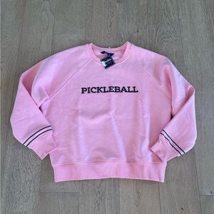 Pickleball Pink Sweatshirt